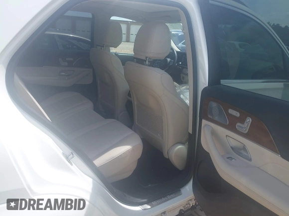 2021 Mercedes-Benz GLE 450 with VIN 4JGFB5KE9MA322853, listed as a IAAI auction lot 42460605 with 107,408 mi miles and . Bid and sale history available at DreamBid. Image 8.