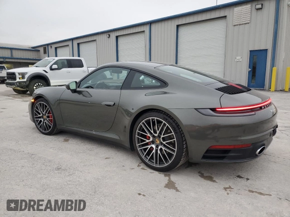 2024 Porsche 911 Carrera S with VIN WP0AB2A94RS219603, listed as a Copart auction lot 88951115 with 3,413 mi miles and Salvage Title. Bid and sale history available at carsss.com. Image 2.