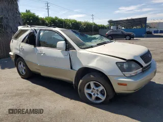 2000 Lexus RX 300 with VIN JT6GF10U3Y0057270, listed as a Copart auction lot 65933004 with 0 mi miles and Salvage Title. Bid and sale history available at carsss.com. Image 4.