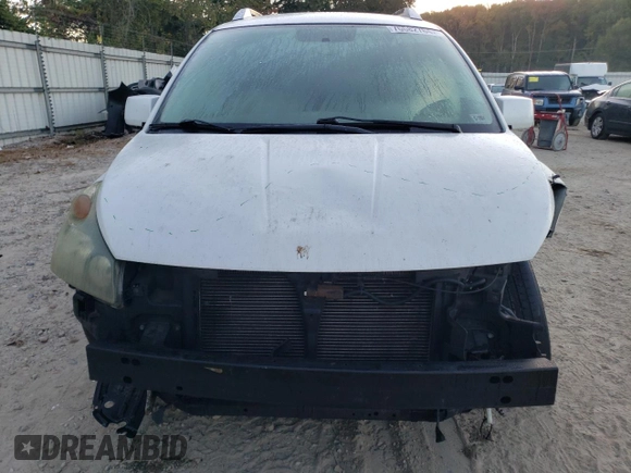 2007 Nissan Quest S with VIN 5N1BV28UX7N112231, listed as a Copart auction lot 76682764 with 167,274 mi miles and Salvage Title. Bid and sale history available at carsss.com. Image 5.
