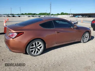 2013 Hyundai Genesis Coupe 2.0T with VIN KMHHT6KD6DU091878, listed as a Copart auction lot 53606815 with 142,441 mi miles and Salvage title. Bid and sale history available at DreamBid. Image 3.