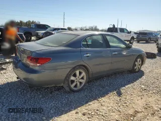 2005 Lexus ES 330 with VIN JTHBA30G055079618, listed as a Copart auction lot 46855205 with 80,313 mi miles and Salvage Title. Bid and sale history available at carsss.com. Image 3.
