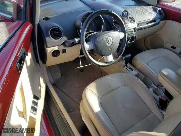 2008 Volkswagen New Beetle Convertible SE with VIN 3VWRG31Y08M416483, listed as a Copart auction lot 48380825 with 143,013 mi miles and Salvage Title. Bid and sale history available at carsss.com. Image 8.