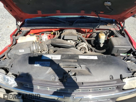 2000 Chevrolet Silverado 1500 with VIN 1GCEK14T1YE364131, listed as a Copart auction lot 80485414 with 132,875 mi miles and Salvage Title. Bid and sale history available at carsss.com. Image 11.