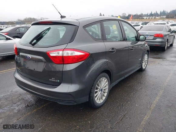 2016 Ford C-Max Hybrid SE with VIN 1FADP5AU6GL110884, listed as a IAAI auction lot 41297223 with 42,912 mi miles. Bid and sale history available at carsss.com. Image 4.