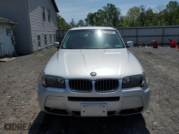 2006 BMW X3 3.0i with VIN WBXPA934X6WG81214, listed as a Copart auction lot 53454085 with 110,599 mi miles and Salvage Title. Bid and sale history available at DreamBid. Image 5.