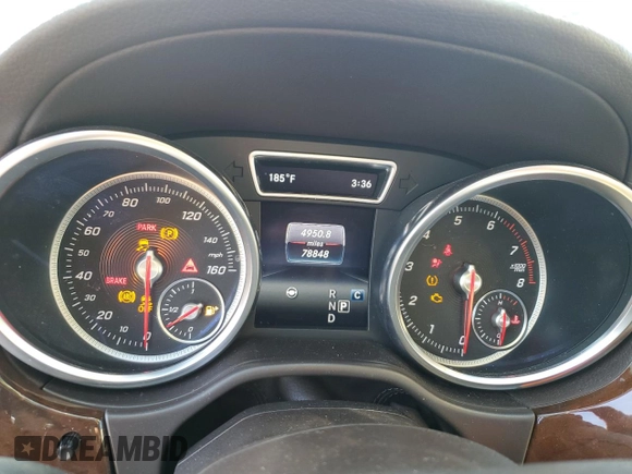 2017 Mercedes-Benz GLS 550 with VIN 4JGDF7DE4HA913568, listed as a Copart auction lot 38857264 with 78,848 mi miles and . Bid and sale history available at DreamBid. Image 9.