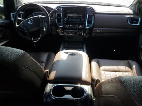 2021 Nissan Titan SV с VIN 1N6AA1EF7MN522103, выставлен на аукционе Copart как лот 53294235 с пробегом 54 540 миль миль и Списание • Salvage title. История ставок и продаж доступна на DreamBid. Изображение 8.