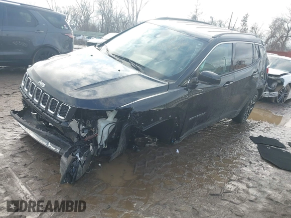 2021 Jeep Compass Limited with VIN 3C4NJDCB1MT522099, listed as a IAAI auction lot 41680834 with 44,110 mi miles and . Bid and sale history available at DreamBid. Image 16.