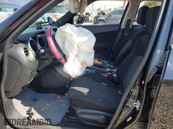 2017 Nissan Juke S with VIN JN8AF5MR2HT706071, listed as a Copart auction lot 55310084 with 94,848 mi miles and Salvage Title. Bid and sale history available at DreamBid. Image 7.