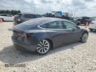 2018 Tesla Model 3 Long Range Battery with VIN 5YJ3E1EA6JF047204, listed as a Copart auction lot 54876935 with 62,735 mi miles and Salvage Title. Bid and sale history available at DreamBid. Image 3.
