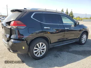 2017 Nissan Rogue SV with VIN JN8AT2MT2HW145890, listed as a Copart auction lot 58528055 with 89,071 mi miles and Salvage title. Bid and sale history available at DreamBid. Image 3.