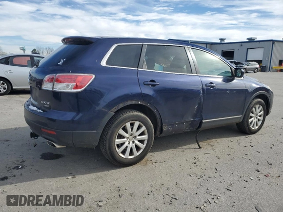 2009 Mazda CX-9 Touring with VIN JM3TB38A690177906, listed as a Copart auction lot 42370235 with 147,596 mi miles and Salvage Title. Bid and sale history available at carsss.com. Image 3.