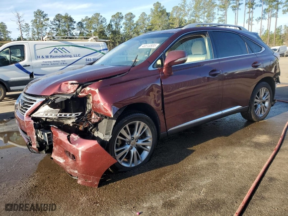 2013 Lexus RX 350 with VIN 2T2ZK1BA4DC116404, listed as a Copart auction lot 46513885 with NaN miles and Salvage Title. Bid and sale history available at carsss.com. Image 1.
