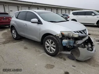 2012 Nissan Murano SV with VIN JN8AZ1MWXCW236241, listed as a Copart auction lot 85712944 with 80,157 mi miles and Salvage Title. Bid and sale history available at carsss.com. Image 4.