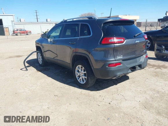 2017 Jeep Cherokee Latitude with VIN 1C4PJMCS1HW525240, listed as a IAAI auction lot 41680409 with 75,109 mi miles. Bid and sale history available at carsss.com. Image 3.