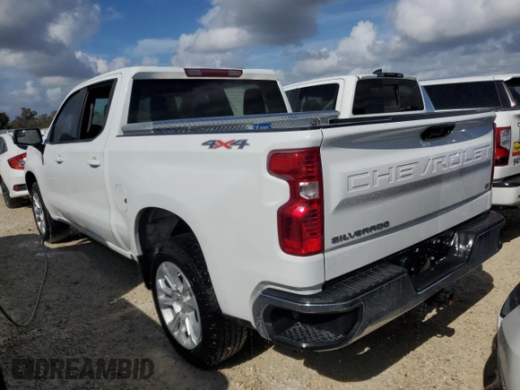 2022 Chevrolet Silverado 1500 LT with VIN 1GCPDDEK5NZ641474, listed as a Copart auction lot 77832644 with Not Provided miles and Salvage Title. Bid and sale history available at DreamBid. Image 2.