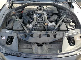 2012 BMW 7 Series 750i with VIN WBAKA8C58CDS99694, listed as a Copart auction lot 46828435 with 131,458 mi miles and Salvage title. Bid and sale history available at DreamBid. Image 11.