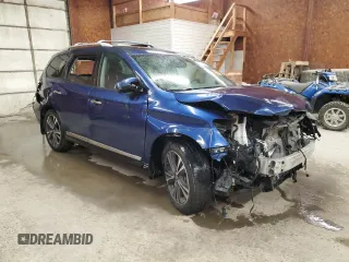 2020 Nissan Pathfinder Platinum with VIN 5N1DR2DM0LC576363, listed as a Copart auction lot 56352345 with 175,995 mi miles and Salvage title. Bid and sale history available at DreamBid. Image 4.