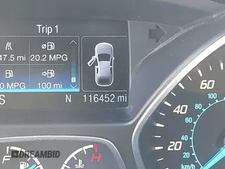 2016 Ford Escape Titanium with VIN 1FMCU9J98GUB42453, listed as a IAAI auction lot 41760110 with 116,452 mi miles. Bid and sale history available at carsss.com. Image 16.