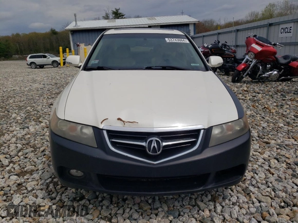 2004 Acura TSX w/Navigation with VIN JH4CL96934C026335, listed as a Copart auction lot 53743664 with 187,550 mi miles and Clean title. Bid and sale history available at DreamBid. Image 5.