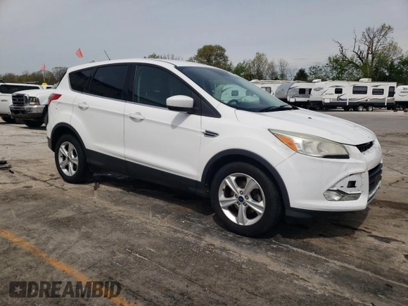 2014 Ford Escape SE with VIN 1FMCU0GX6EUD33108, listed as a Copart auction lot 52803435 with 139,539 mi miles and Salvage Title. Bid and sale history available at DreamBid. Image 4.