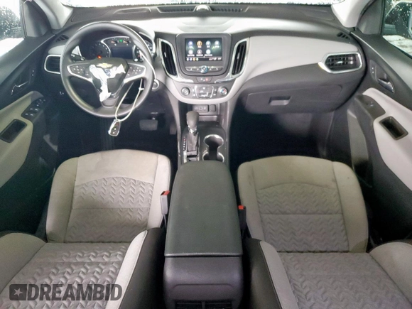 2024 Chevrolet Equinox LS with VIN 3GNAXHEG0RL366097, listed as a Copart auction lot 61048045 with 22,968 mi miles and Salvage title. Bid and sale history available at DreamBid. Image 8.