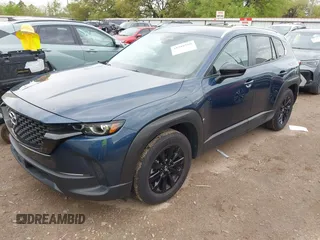 2025 Mazda CX-50 2.5 S Preferred Package with VIN 7MMVABBM6SN331993, listed as a IAAI auction lot 41910160 with 9,818 mi miles. Bid and sale history available at carsss.com. Image 17.