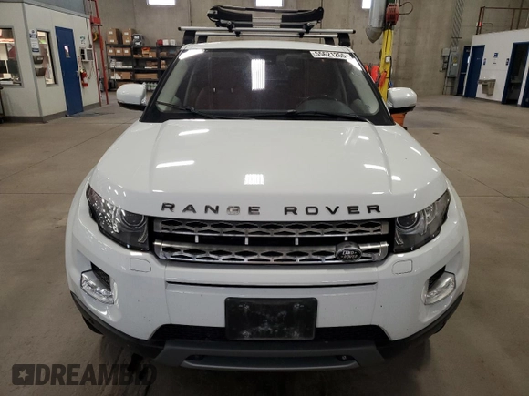 2013 Land Rover Range Rover Evoque Prestige Premium with VIN SALVV2BGXDH708382, listed as a Copart auction lot 55621255 with 138,607 mi miles and Salvage title. Bid and sale history available at DreamBid. Image 5.