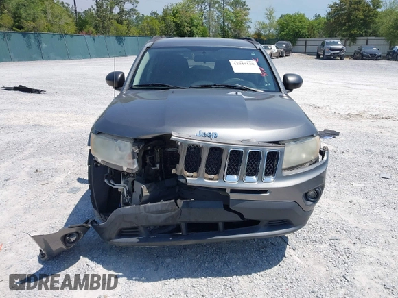 2012 Jeep Compass Sport with VIN 1C4NJCBB9CD610317, listed as a IAAI auction lot 42049138 with 127,616 mi miles and . Bid and sale history available at carsss.com. Image 12.