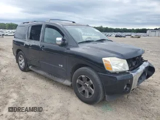 2006 Nissan Armada LE with VIN 5N1AA08A36N724013, listed as a Copart auction lot 58265145 with 221,680 mi miles and Clean title. Bid and sale history available at DreamBid. Image 4.