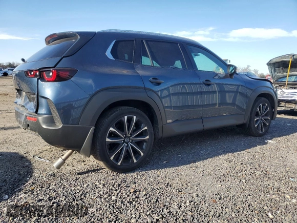 2023 Mazda CX-50 S Premium Plus with VIN 7MMVABEM8PN129773, listed as a Copart auction lot 82489824 with 31,567 mi miles and Salvage Title. Bid and sale history available at DreamBid. Image 3.