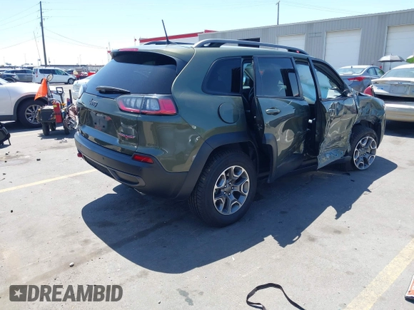 2021 Jeep Cherokee Trailhawk с VIN 1C4PJMBX9MD142777, выставлен на аукционе IAAI как лот 42363454 с пробегом 47 004 миль миль и . История ставок и продаж доступна на DreamBid. Изображение 4.