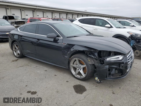 2018 Audi A5 Sportback Premium with VIN WAUDNCF53JA009002, listed as a Copart auction lot 81387833 with 81,885 mi miles. Bid and sale history available at carsss.com. Image 4.