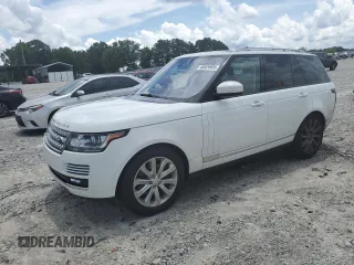 2016 Land Rover Range Rover HSE z VIN SALGS2KF2GA260922, wystawiony jako Copart lot #60529805 z przebiegiem 108 683 mil mil oraz Szkoda całkowita • Salvage title. Historia ofert i sprzedaży dostępna na DreamBid. Obrazek 1.