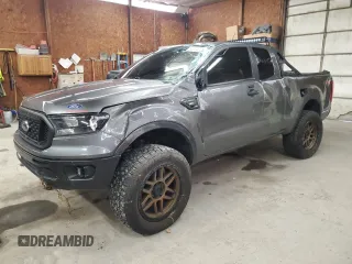2021 Ford Ranger XL with VIN 1FTER1FH3MLD22019, listed as a Copart auction lot 60024705 with 64,791 mi miles and Salvage title. Bid and sale history available at DreamBid. Image 1.