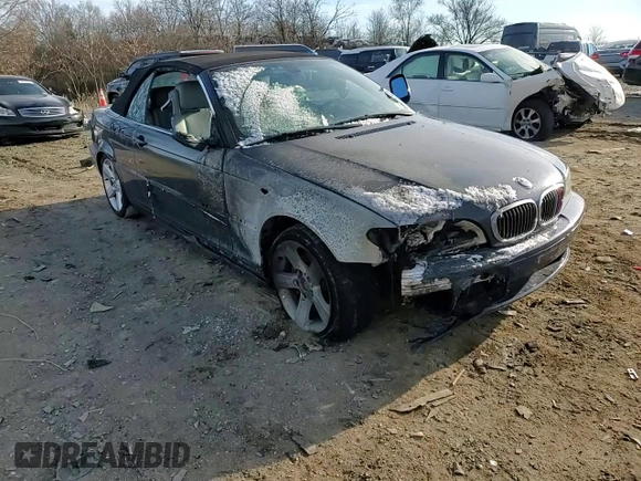 2005 BMW 3 Series 325Ci with VIN WBABW33485PL36210, listed as a Copart auction lot 86103064 with 115,715 mi miles and Salvage Title. Bid and sale history available at carsss.com. Image 11.