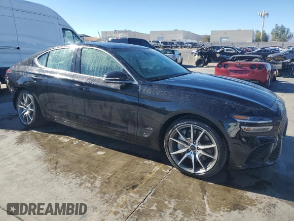 2024 Genesis G70 2.5T with VIN KMTG34SCXRU140228, listed as a Copart auction lot 78887434 with 14,935 mi miles and Clean Title. Bid and sale history available at carsss.com. Image 4.