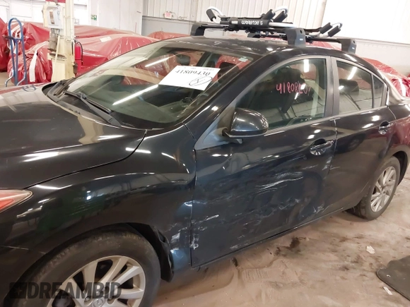 2012 Mazda Mazda3 i Touring with VIN JM1BL1V88C1540974, listed as a IAAI auction lot 41809430 with 121,334 mi miles. Bid and sale history available at carsss.com. Image 6.