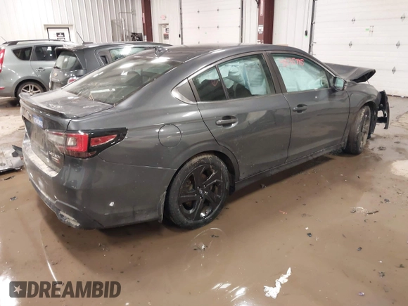 2021 Subaru Legacy Sport with VIN 4S3BWAH64M3015031, listed as a IAAI auction lot 41635795 with 59,303 mi miles. Bid and sale history available at carsss.com. Image 4.