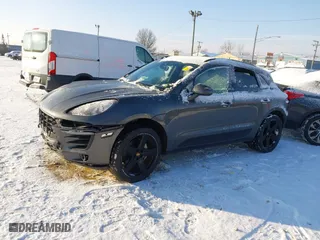 2015 Porsche Macan S with VIN WP1AB2A5XFLB63703, listed as a IAAI auction lot 41316074 with 48,397 mi miles. Bid and sale history available at carsss.com. Image 21.