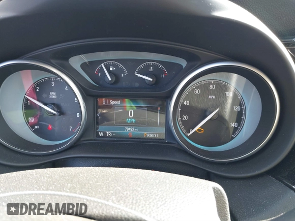 2018 Buick Envision Essence with VIN LRBFX1SA5JD116062, listed as a IAAI auction lot 41024608 with 79,492 mi miles. Bid and sale history available at carsss.com. Image 7.