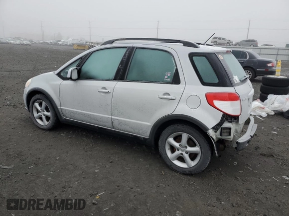 2008 Suzuki SX4 with VIN JS2YB413185110475, listed as a Copart auction lot 81915224 with 124,683 mi miles and Salvage Title. Bid and sale history available at carsss.com. Image 2.
