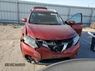 2015 Nissan Rogue SL with VIN 5N1AT2MV9FC902355, listed as a Copart auction lot 47098135 with 97,858 mi miles and Salvage Title. Bid and sale history available at DreamBid. Image 5.