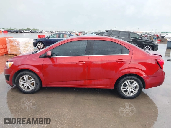 2015 Chevrolet Sonic LT with VIN 1G1JC5SH3F4155132, listed as a IAAI auction lot 42124932 with 196,740 mi miles and . Bid and sale history available at DreamBid. Image 14.