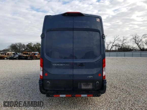 2020 Ford Transit Cargo with VIN 1FTBR3X85LKA55631, listed as a Copart auction lot 86909664 with 55,048 mi miles and Salvage Title. Bid and sale history available at carsss.com. Image 6.