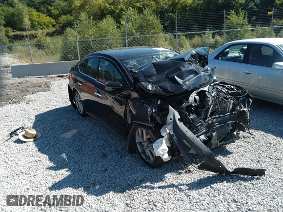2014 Nissan Sentra SR with VIN 3N1AB7AP7EY279983, listed as a IAAI auction lot 34572411 with Not Provided miles and . Bid and sale history available at DreamBid. Image 1.