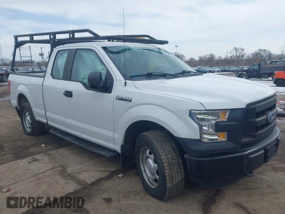 2015 Ford F-150 XLT with VIN 1FTEX1E81FFC21523, listed as a IAAI auction lot 41645827 with 116,693 mi miles. Bid and sale history available at carsss.com. Image 1.