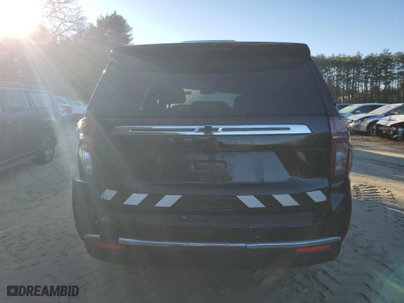 2023 Chevrolet Tahoe Commercial with VIN 1GNSKLED3PR310169, listed as a Copart auction lot 79808604 with 22,749 mi miles and Salvage Title. Bid and sale history available at carsss.com. Image 6.