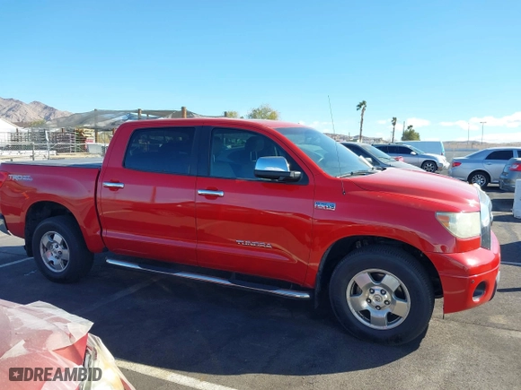2007 Toyota Tundra LTD with VIN 5TBEV58177S470706, listed as a IAAI auction lot 41544450 with 10 mi miles. Bid and sale history available at carsss.com. Image 13.